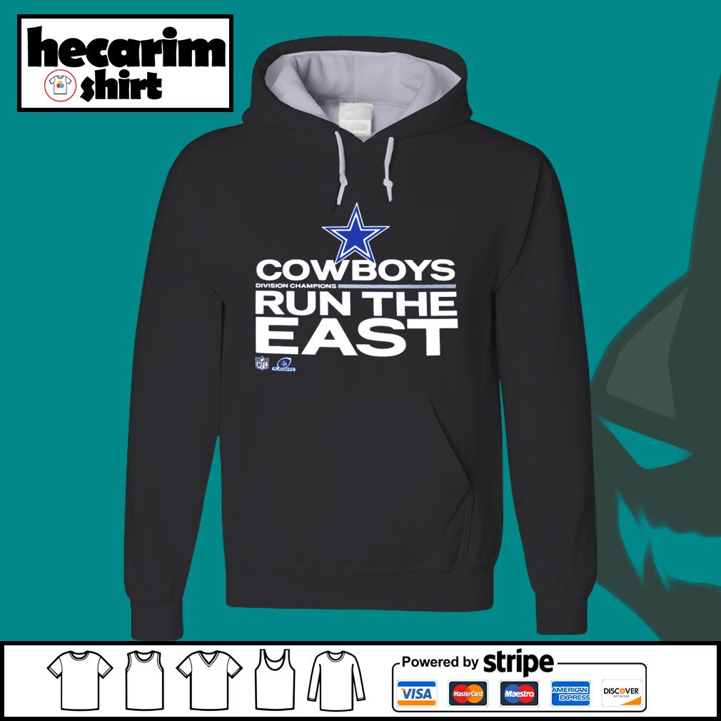 Dallas Cowboys run the east 2021 nfc east division champions trophy  collection shirt, hoodie, sweater, long sleeve and tank top