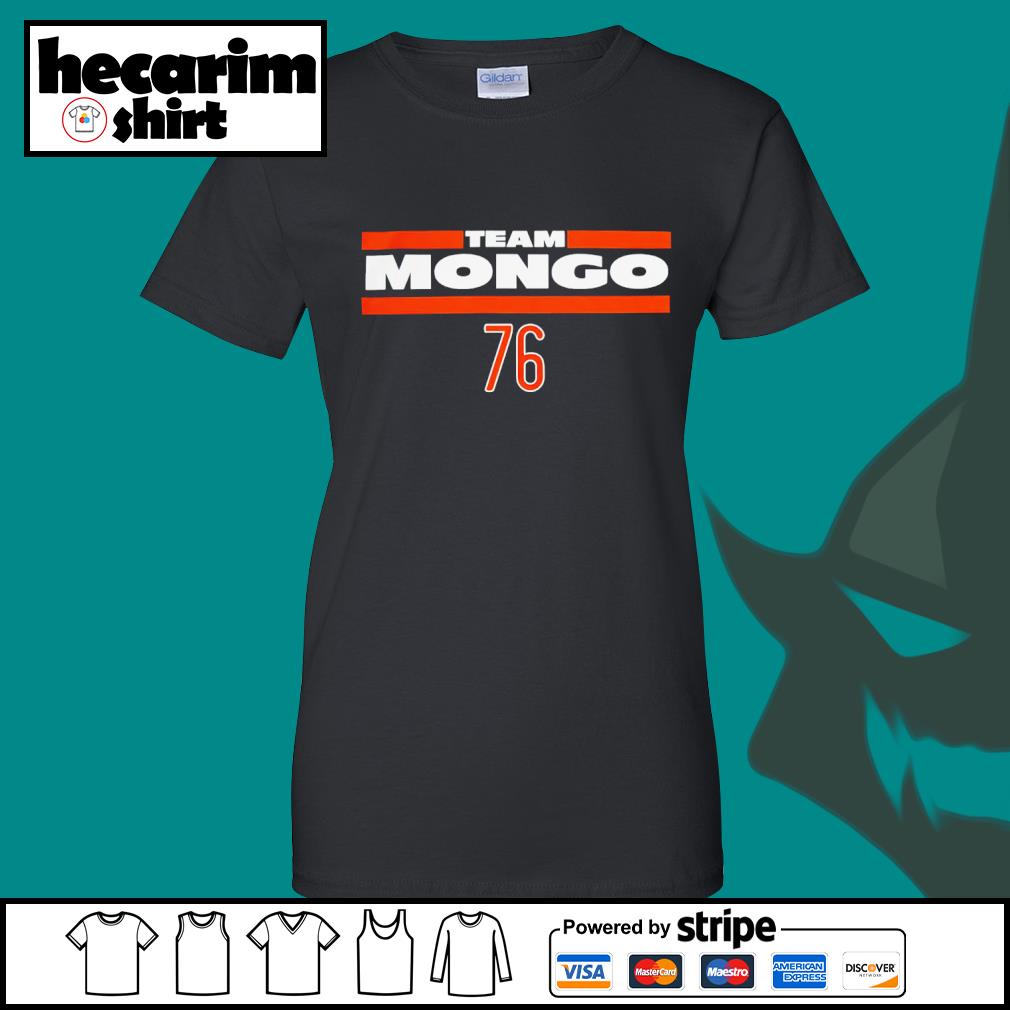 Chicago Bears team Mongo 76 shirt, hoodie, sweater, long sleeve