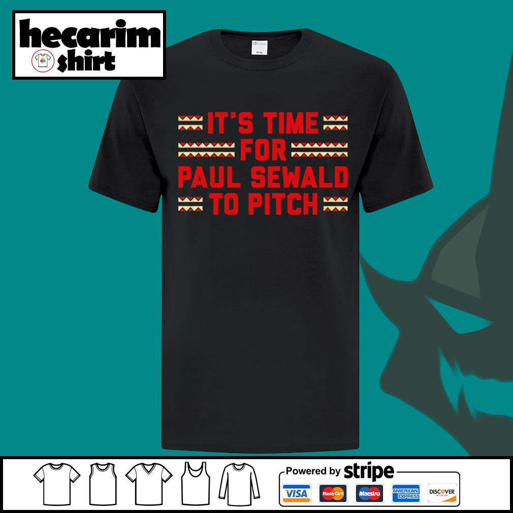 Arizona Diamondbacks It's Time for Paul Sewald to Pitch Shirt - Limotees