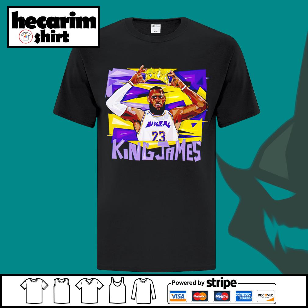 Dalatshirt crown Me King James LA Lakers shirt
